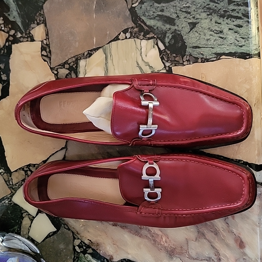 Salvatore Ferragamo Leather Loafers